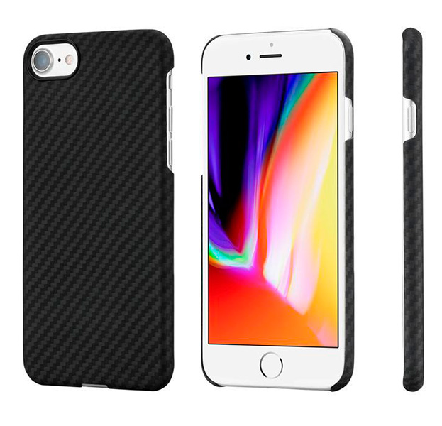 Кевларовый чехол-накладка для iPhone 7/8 Pitaka Magcase Black/Grey, Комбинированный
Кевларовый чехол-накладка для iPhone 7/8 Pitaka Magcase Black/Grey, Комбинированный