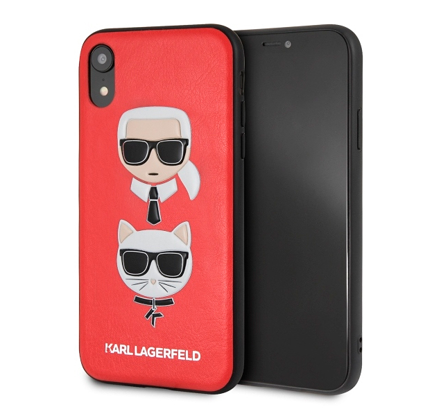 Красный кожаный чехол-накладка для iPhone XR Lagerfeld Karl and Choupette, С рисунком
Красный кожаный чехол-накладка для iPhone XR Lagerfeld Karl and Choupette, С рисунком