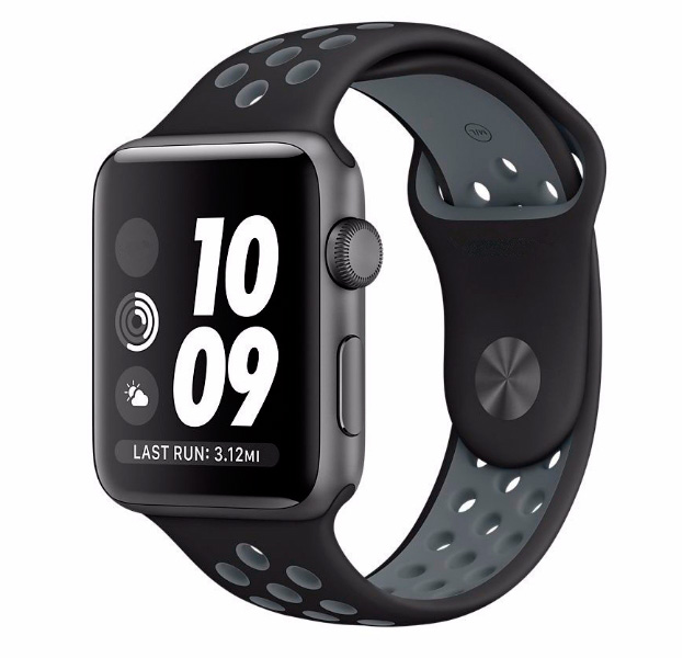 Силиконовый спортивный ремешок для Apple Watch 42/44 mm Perforated Band Black/Gray
Силиконовый спортивный ремешок для Apple Watch 42/44 mm Perforated Band Black/Gray