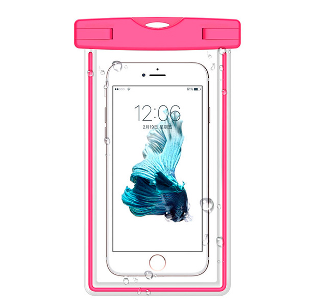 Розовый водонепроницаемый чехол до 5,5 дюймов Devia Ranger
Розовый водонепроницаемый чехол до 5,5 дюймов Devia Ranger