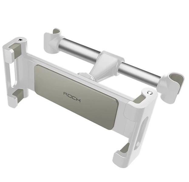 Белый автодержатель для планшета с креплением на подголовник Rock Car Headrest Mount (Universal)
Белый автодержатель для планшета с креплением на подголовник Rock Car Headrest Mount (Universal)