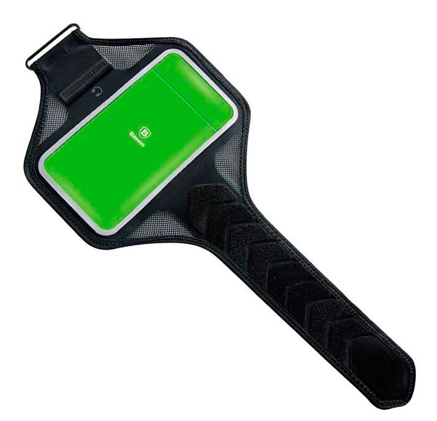 Черный спортивный чехол на руку для смартфонов до 5.0' Baseus Flexible Wristband Green, Зеленый
Черный спортивный чехол на руку для смартфонов до 5.0' Baseus Flexible Wristband Green, Зеленый