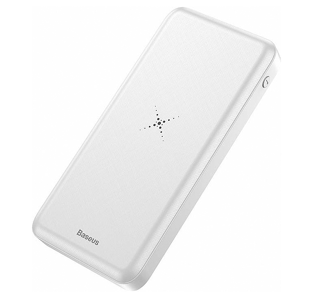 Белое портативное зарядное устройство с беспроводной зарядкой Baseus Power Bank M36 10000 mAh
Белое портативное зарядное устройство с беспроводной зарядкой Baseus Power Bank M36 10000 mAh