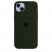 Цвет изображения Чехол для iPhone 14 Plus Silicone Case темно-зеленый