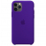 Цвет изображения Чехол для iPhone 11 Pro Max Silicone Case силиконовый темно-пурпурный