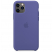 Цвет изображения Чехол для iPhone 11 Pro Max Silicone Case силиконовый цвета синей стали