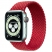 Цвет изображения Плетёный монобраслет для Apple Watch 42/44/45/49 mm красный (145 мм)