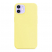 Цвет изображения Чехол для iPhone 12/12 Pro Liquid Silicone Case Yellow