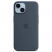 Цвет изображения Чехол накладка iPhone 14 Silicone Case with Magsafe Storm Blue