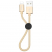 Цвет изображения Золотой USB-кабель Lightning Hoco 2.4A X35 25см