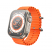 Цвет изображения Смарт-часы Hoco Y12 Ultra 49mm (оранжевый ремешок)