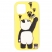Цвет изображения Чехол для iPhone 12 / 12 Pro Cartoon Series Панда желтый