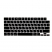 Цвет изображения Черная накладка на клавиатуру для Macbook Pro 14/16 2021-2024 / Air 13/15 M2 2022-2024 (US)