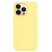 Цвет изображения Чехол для iPhone 13 Pro Liquid Silicone Case Yellow
