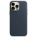 Цвет изображения Чехол для iPhone 14 Pro Max Leather Case with Magsafe Storm Blue