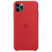 Цвет изображения Чехол для iPhone 11 Pro Silicone Case силиконовый красный