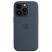 Цвет изображения Чехол для iPhone 14 Pro Silicone Case темно-синий