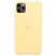 Цвет изображения Чехол для iPhone 11 Pro Max Silicone Case силиконовый желтый