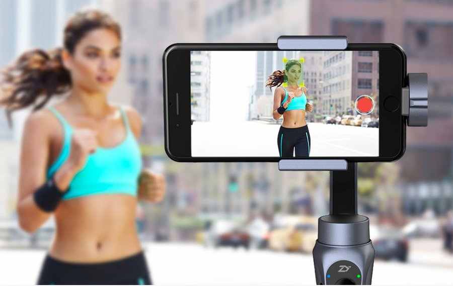Розовый стедикам Zhiyun Smooth Q