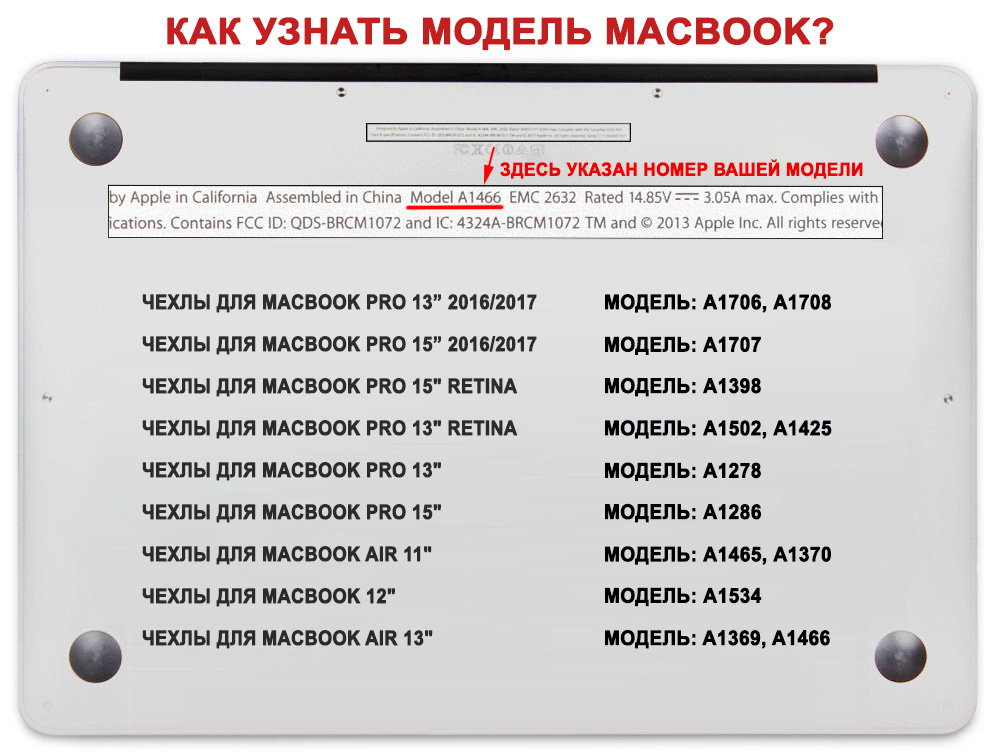 размер макбук про 13