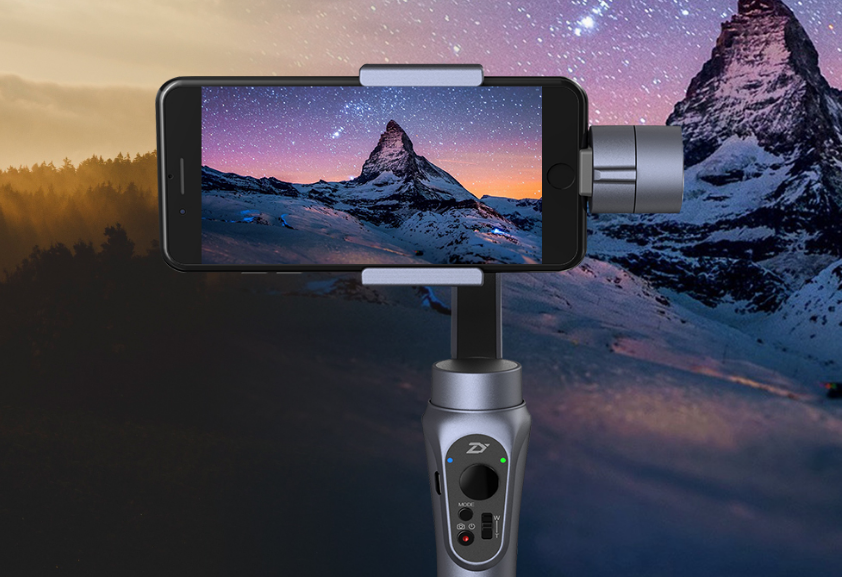 Стедикам электронный 3-х осевой Zhiyun Smooth Q для смартфонов Gray