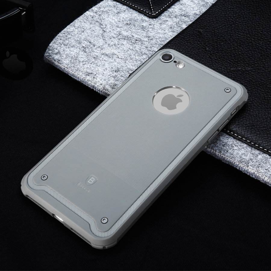  Серый противоударный чехол для iPhone 7 Baseus Shield Case