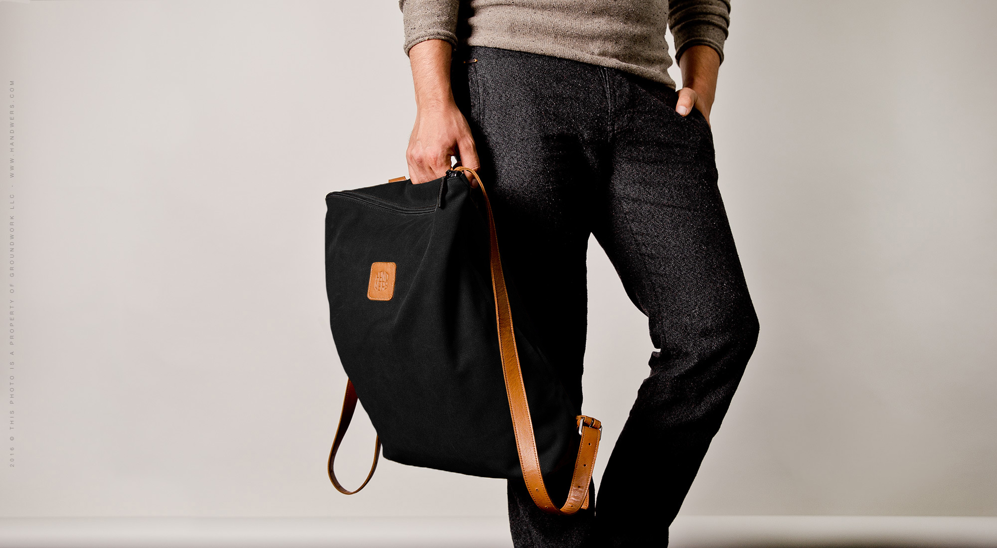 Черный рюкзак Handwers Ranger black
