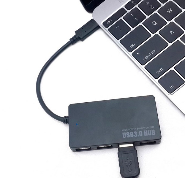  для Macbook USB Type C to 4 USB 3.0 -  в интернет .