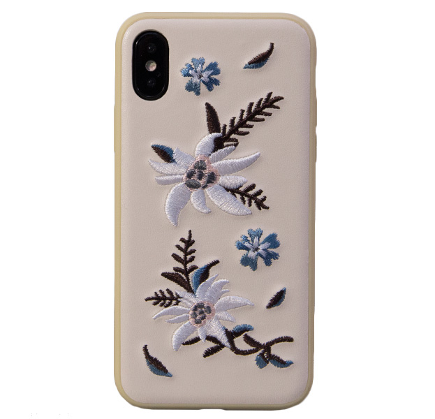 

Чехол-накладка для iPhone X/XS Devia Flower Jalam, С рисунком