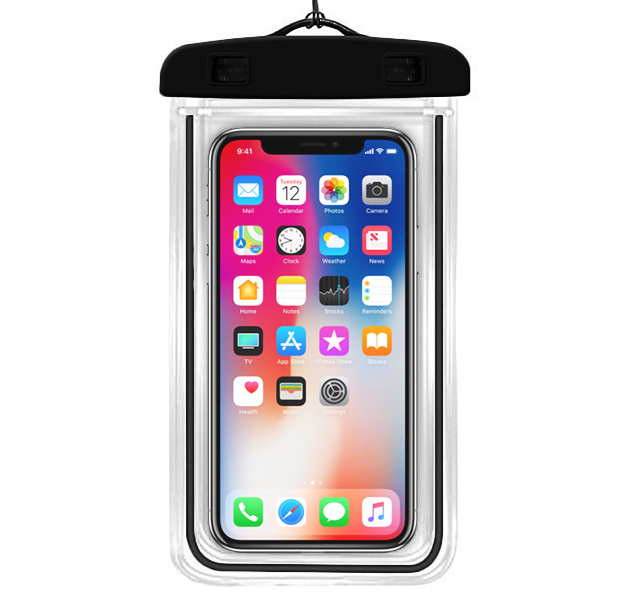 

Водонепроницаемый чехол для смартфонов Waterproof Case Black, Черный
