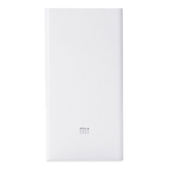 

Белый Power Bank Xiaomi Mi Power 2C PLM06ZM 20000 mAh