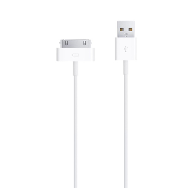 

Кабель Apple для iPhone 4/4s, iPad 2/3, iPod/ USB to 30-pin MA591G/C