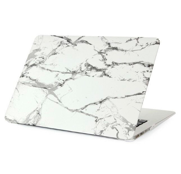 

Пластиковая накладка с картинкой для Macbook Air 11" Marble White/Gray, Другой