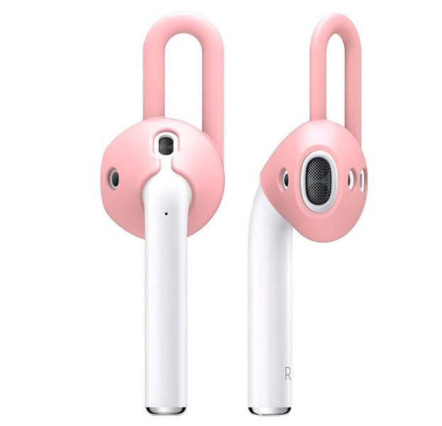 

Розовое крепление в ухо для AirPods EarPads Elago