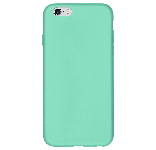 

Зеленый матовый чехол-накладка для iPhone 6/6S Anycase