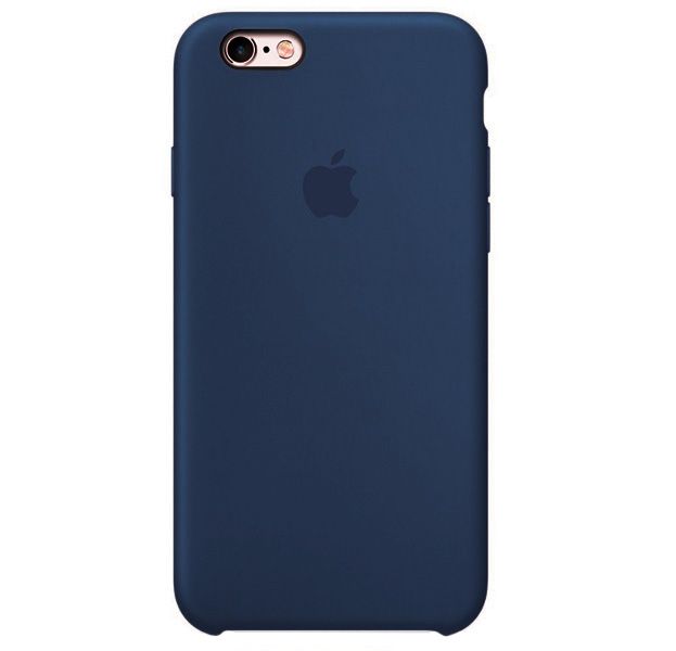 

Сапфировый силиконовый чехол для iPhone 6/6S Silicone Case, Синий