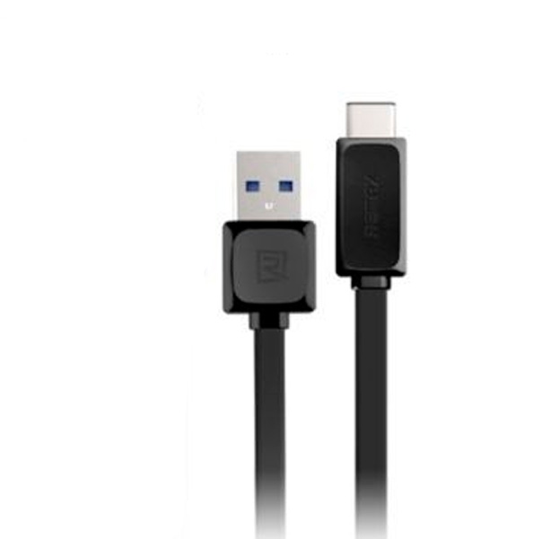 

Черный кабель USB/USB Type C Remax 1m