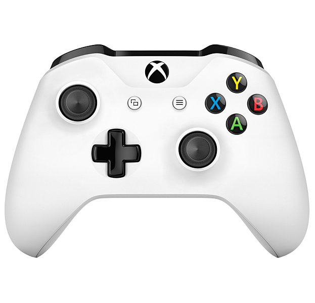

Белый беспроводной геймпад Microsoft для Xbox One