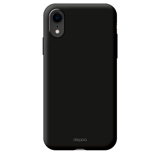 

Черный чехол-накладка для iPhone XR Deppa Gel Color Case