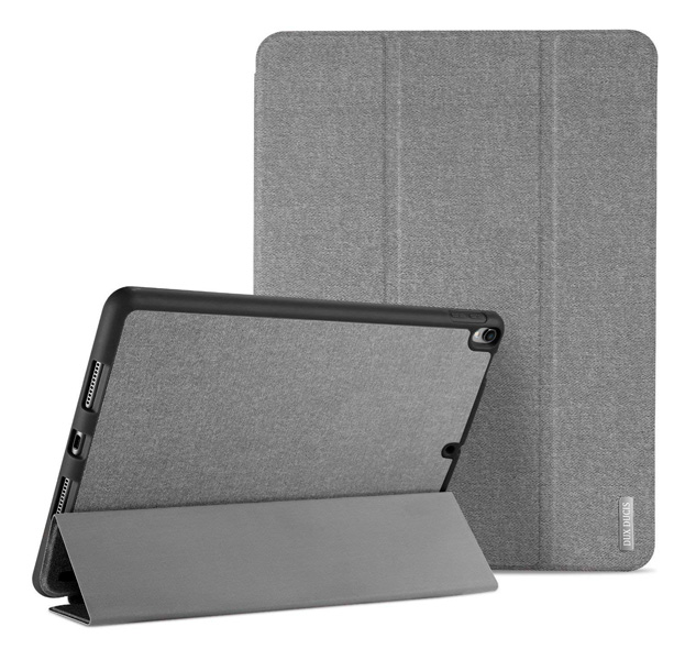 

Серый чехол-книжка для iPad Air 3 / Pro 10.5 Dux Ducis Domo Series with Pencil Slot