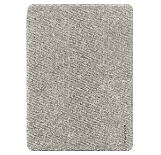 

Серый чехол-книжка для iPad Mini 5 Momax Flip Cover with Pencil Slot