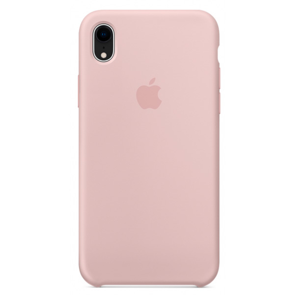 

Пудровый силиконовый чехол для iPhone XR Silicone Case