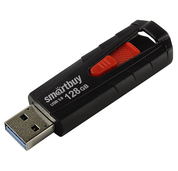 

Черный USB флеш-накопитель Smart Buy 128 GB