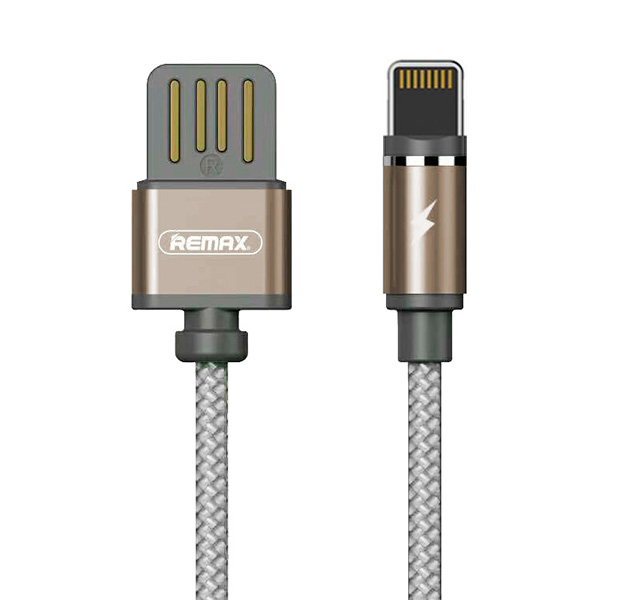 

Черный магнитный USB-кабель Lightning Remax RC-095i Gravity Series 0,95 m