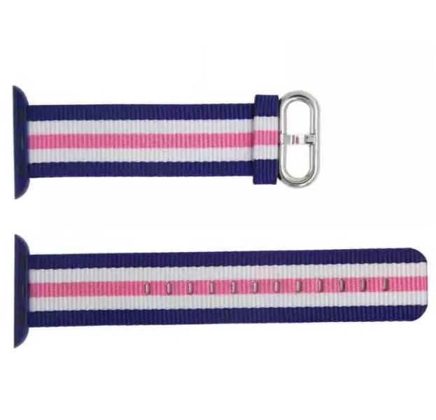 

Розовый нейлоновый ремешок для Apple Watch 42/44 mm Loop Band