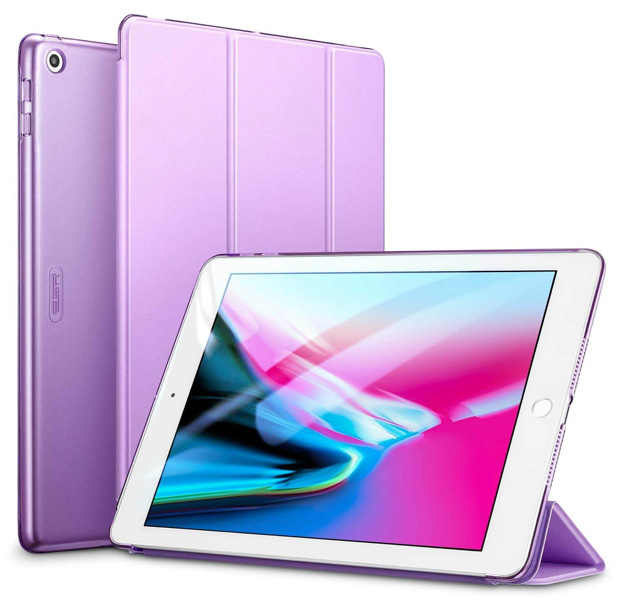 

Пурпурный чехол-книжка для iPad 9.7 2017/2018 ESR Hues Yippee Series, Фиолетовый