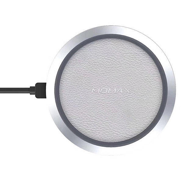 

Белое беспроводное зарядное устройство Momax Q. Pad