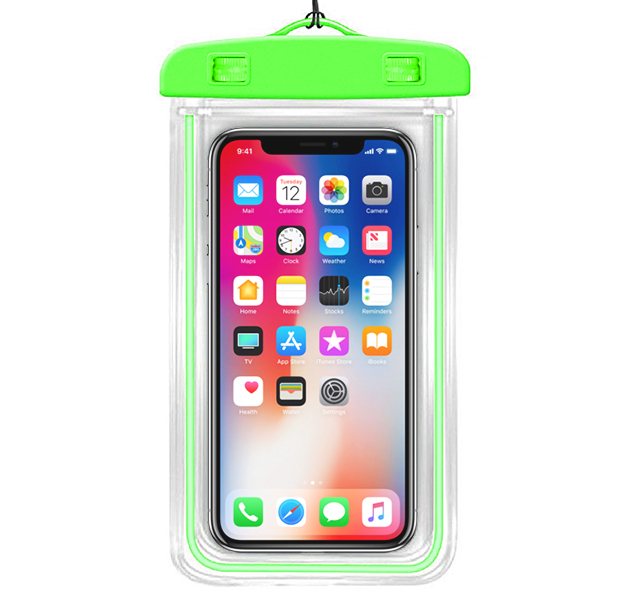 

Водонепроницаемый чехол для смартфонов Waterproof Case Green, Зеленый