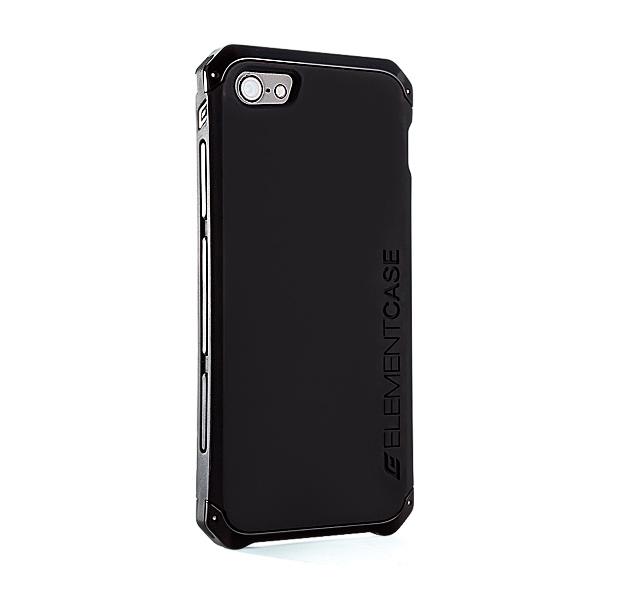 

Черный противоударный чехол для iPhone 7/8 Element Case Solace