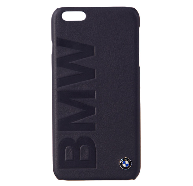 

Темно-синий кожаный чехол-накладка для iPhone 6/6S Plus BMW Logo Signature